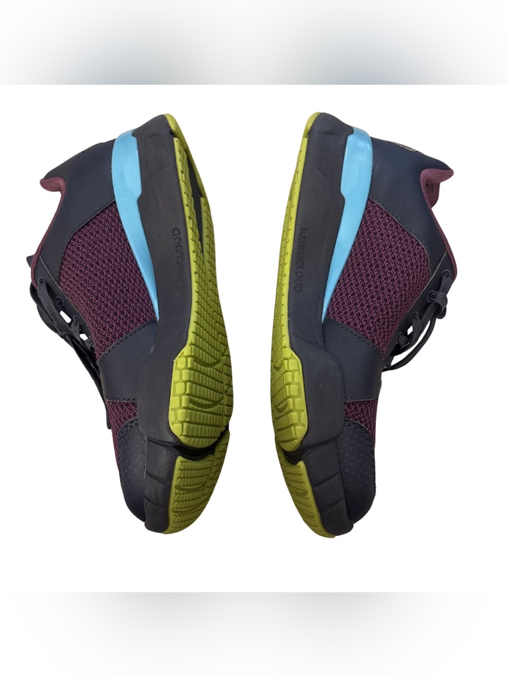 Kuru Pink & Black Quantam Sneakers - Picture 4 of 10